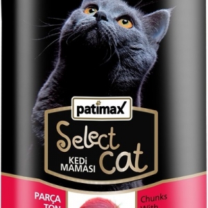 Patimax Parça Ton Balıklı Kedi Konserve 400 gr