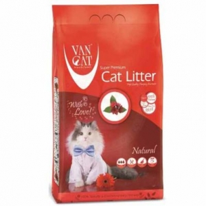 Vancat Kokusuz Naturel İnce Kedi Kumu 5 kg