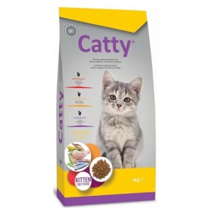 Catty Kitten Yavru Kedi Maması Tavuklu 1 Kg