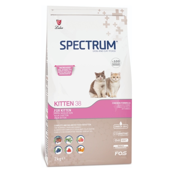 Spectrum Kitten38 Yavru Kedi Maması 2 Kg