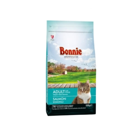 Bonnie Somon Yetişkin Kuru Kedi Maması 500 Gr