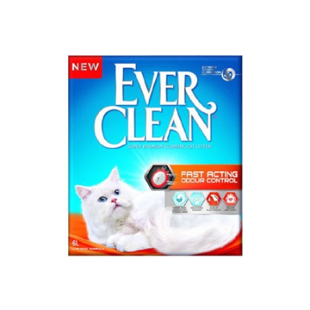 Ever Clean Fast Acting Odour Control Hızlı Koku Etkili Kedi Kumu 6 Lt