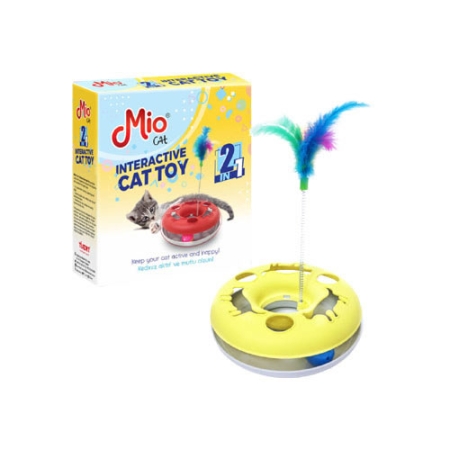 Mio İnteraktif Kedi Oyuncağı Toplu Çember 23 Cm